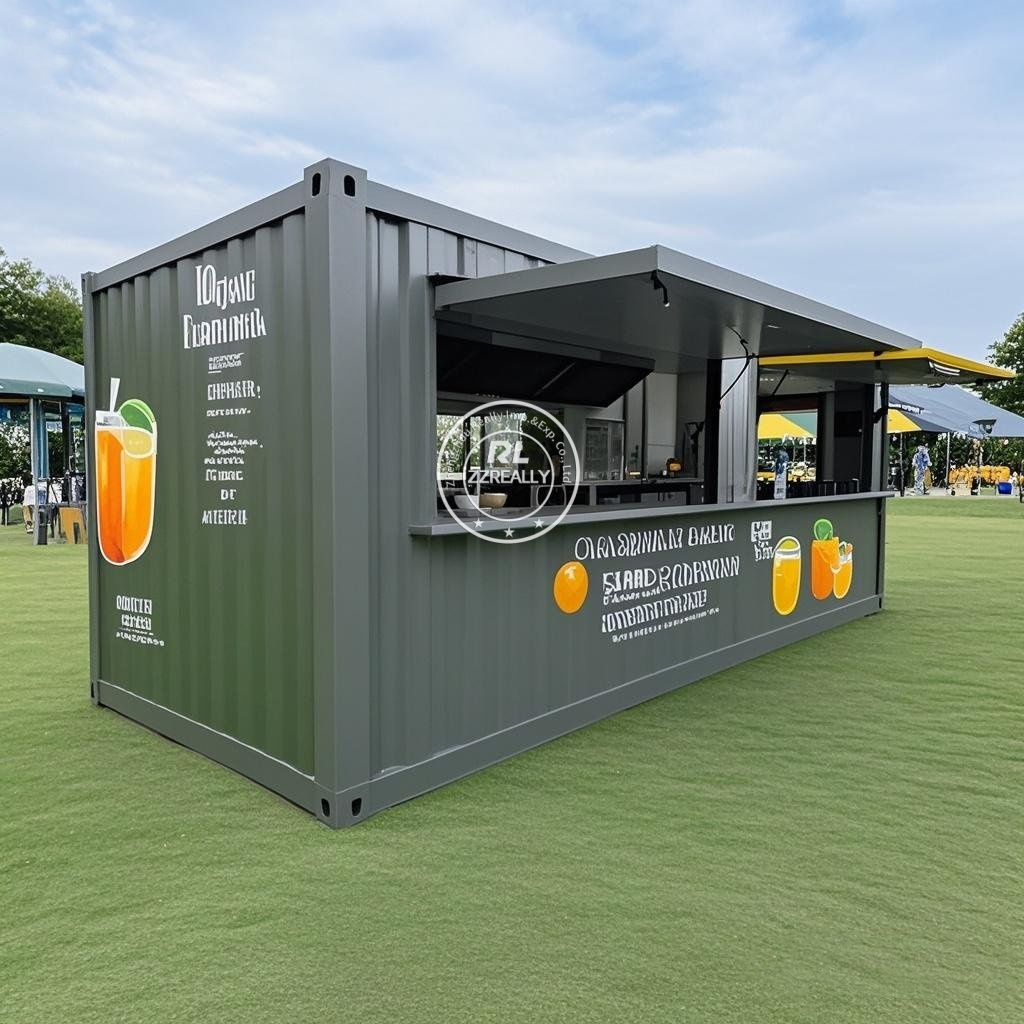 Coffee Equipment Price - 卸売価格カスタマイズコンテナフードトラックレストランバーコーヒーショップ輸送コンテナ、設備完備のキッチン付き