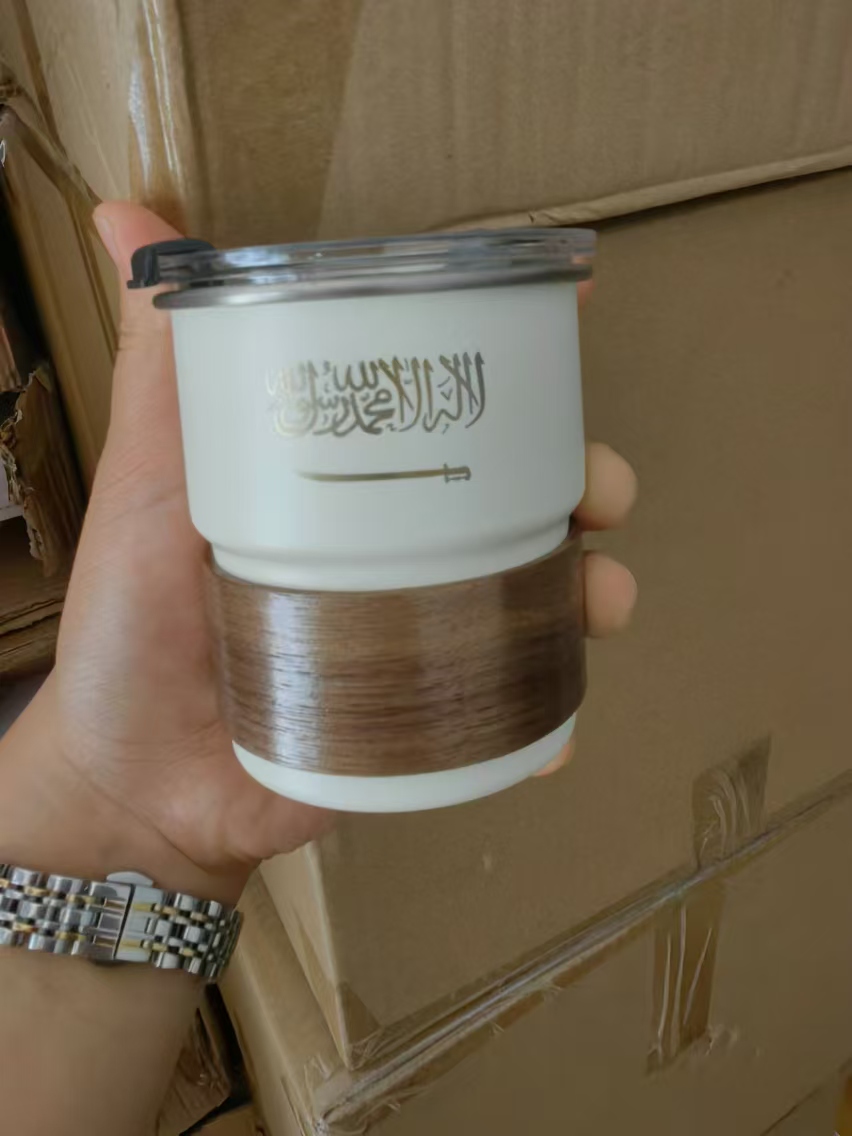 サウジアラビアの国旗ロゴステンレス鋼カップビールジョッキ蓋付 - Coffee Equipment Logo のレビューと価格