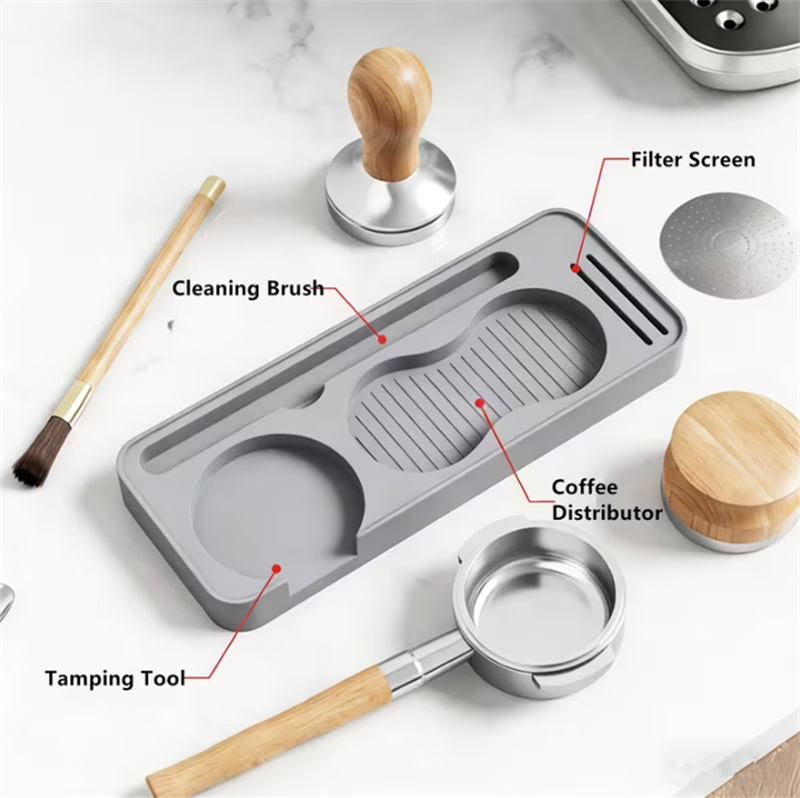シリコン製エスプレッソタンピングステーション滑り止めコーヒー - Coffee Equipment Distributor のレビューと価格