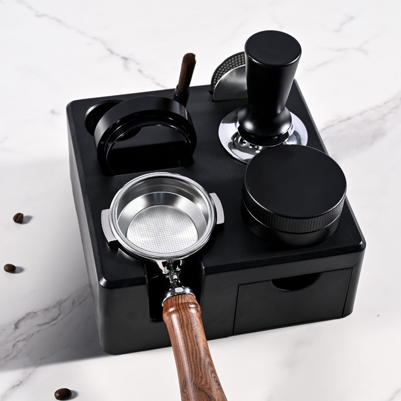 ABS エスプレッソタンパーステーション 引き出し付き ポル - Portafilter 58Mm のレビューと価格