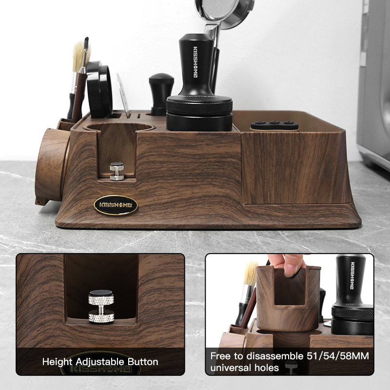 KISSHOME エスプレッソタンパーステーションノックボッ - Portafilter 58Mm のレビューと価格