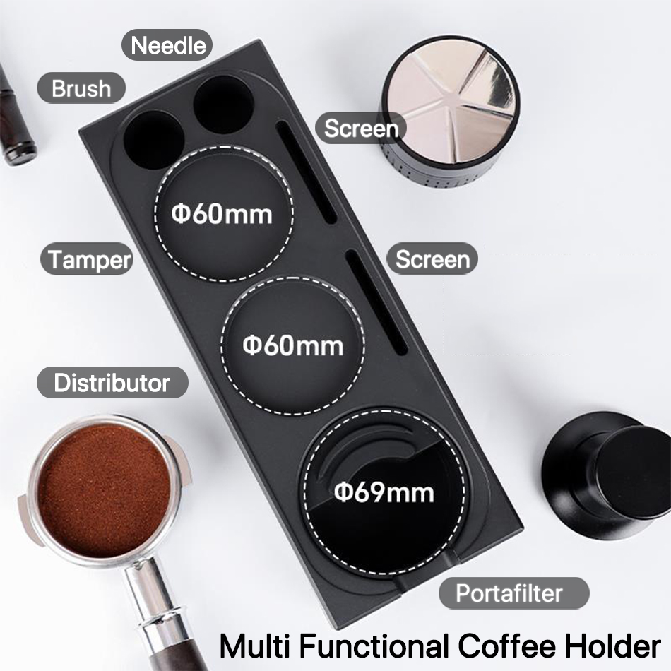 ABSコーヒーポートフィルターホルダー,エスプレッソマットス - Portafilter 58Mm のレビューと価格