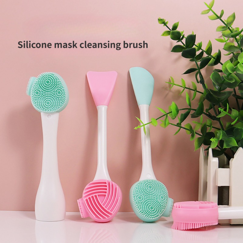 1PC 多目的クレンジングブラシフェイシャルマスクスパチュラ - Group Head Brush のレビューと価格