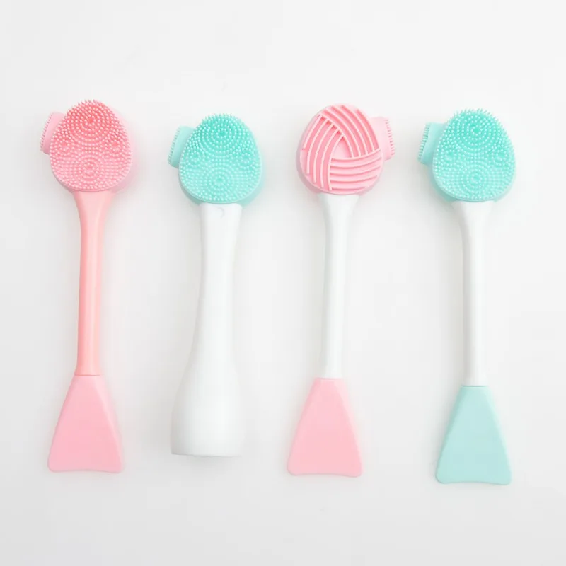 1PC 多目的クレンジングブラシフェイシャルマスクスパチュラ - Group Head Brush のレビューと価格