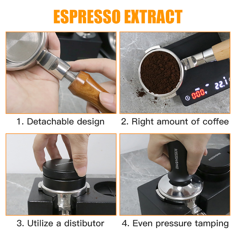ブレビル用ボトムレスポータフィルター、コーヒーアクセサリー、 - Portafilter 58Mm のレビューと価格