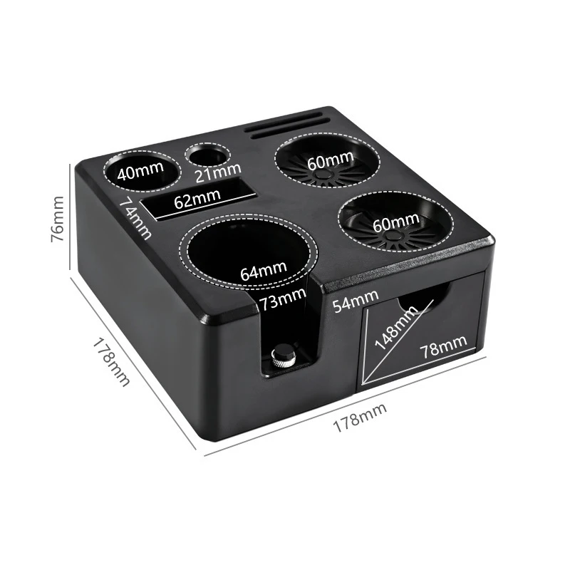 コーヒータンピングステーション 51/54/58 ミリメート - Portafilter 58Mm のレビューと価格