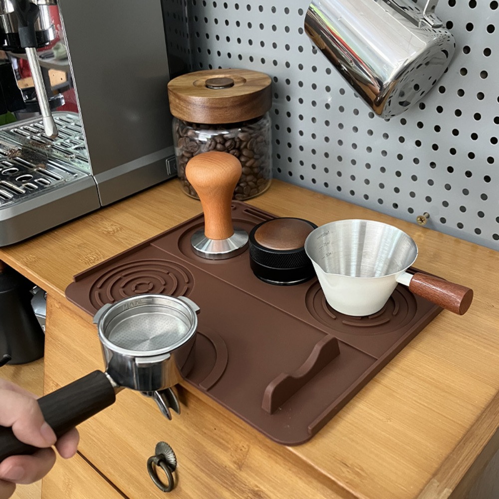 コーヒーメーカー用アクセサリー シリコンタンパーマット 滑り - Coffee Equipment Distributor のレビューと価格