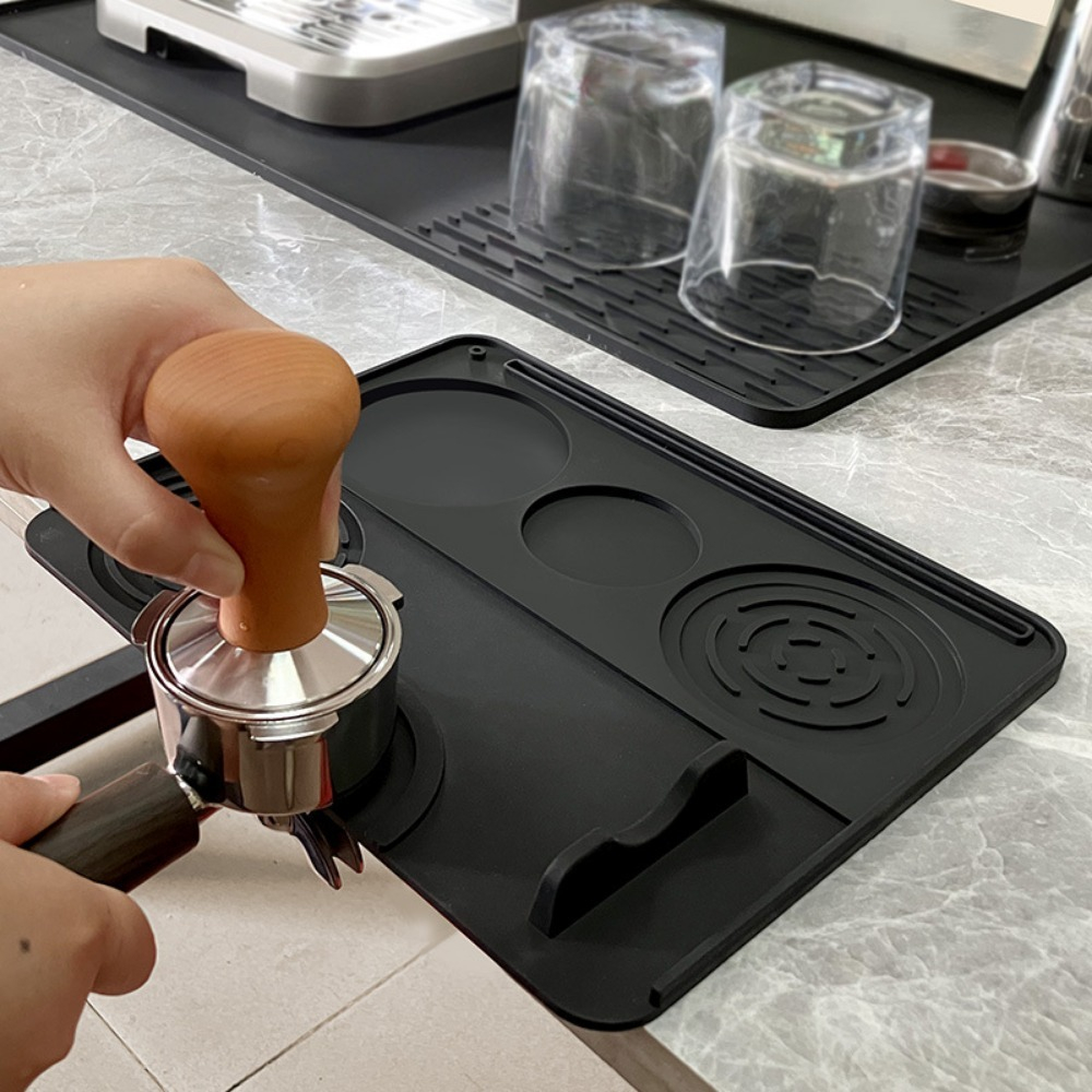 コーヒーメーカー用アクセサリー シリコンタンパーマット 滑り - Coffee Equipment Distributor のレビューと価格
