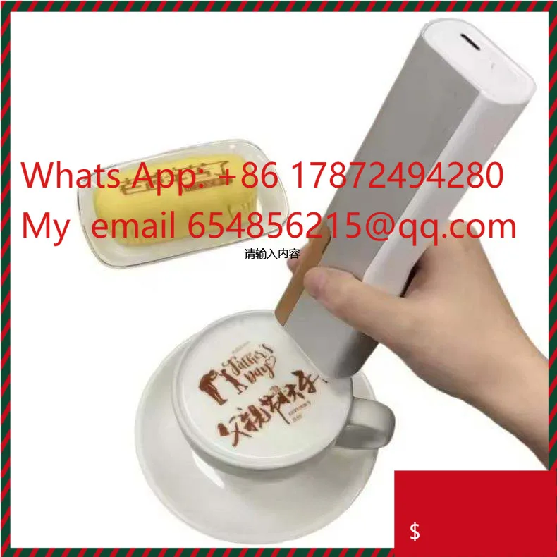 ラテアート印刷機コーヒープリンターコーディング機器インクジェ - Coffee Equipment Logo のレビューと価格