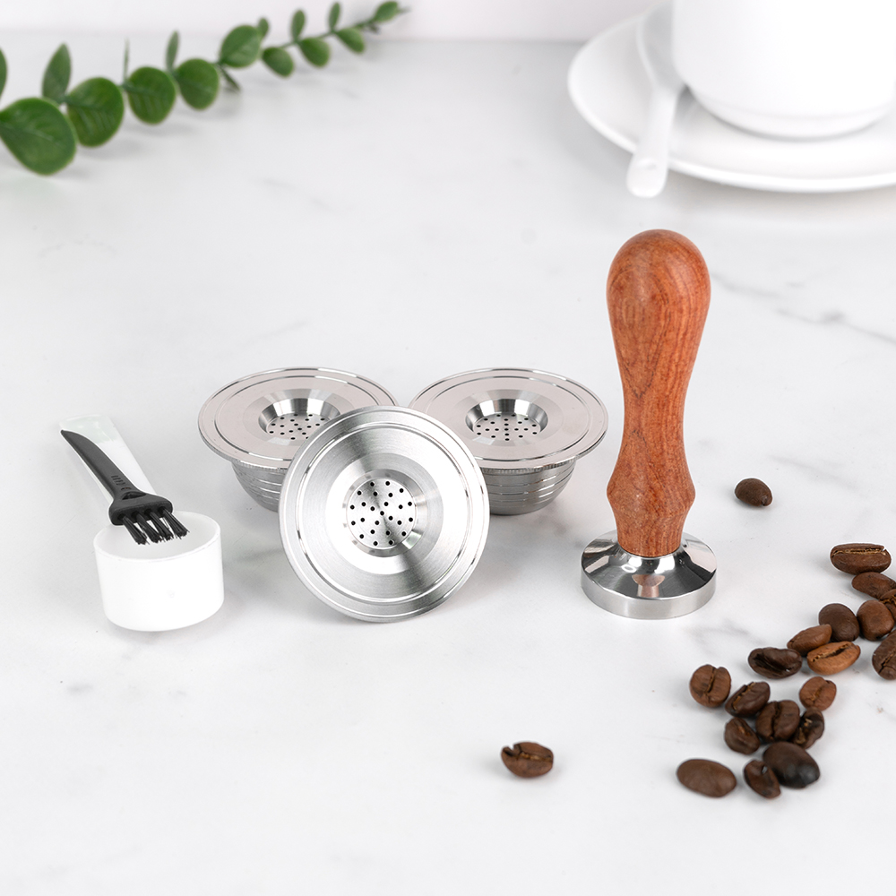 再利用可能なコーヒーカプセルと互換性のあるビアレッティコーヒ - Coffee Equipment Distributor のレビューと価格