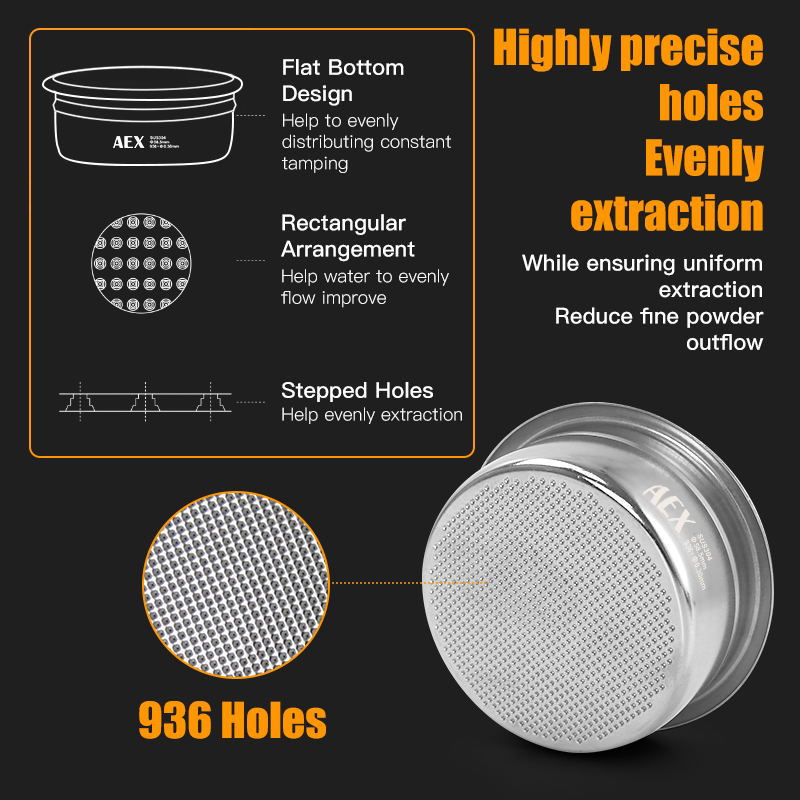 AliKisscafe 58mm コーヒーボトムレスポルタフ - Portafilter 58Mm のレビューと価格