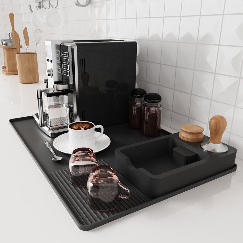 シリコンタンピングパッドコーヒーマシントレイマットこぼれ防止 - Coffee Equipment Tray のレビューと価格