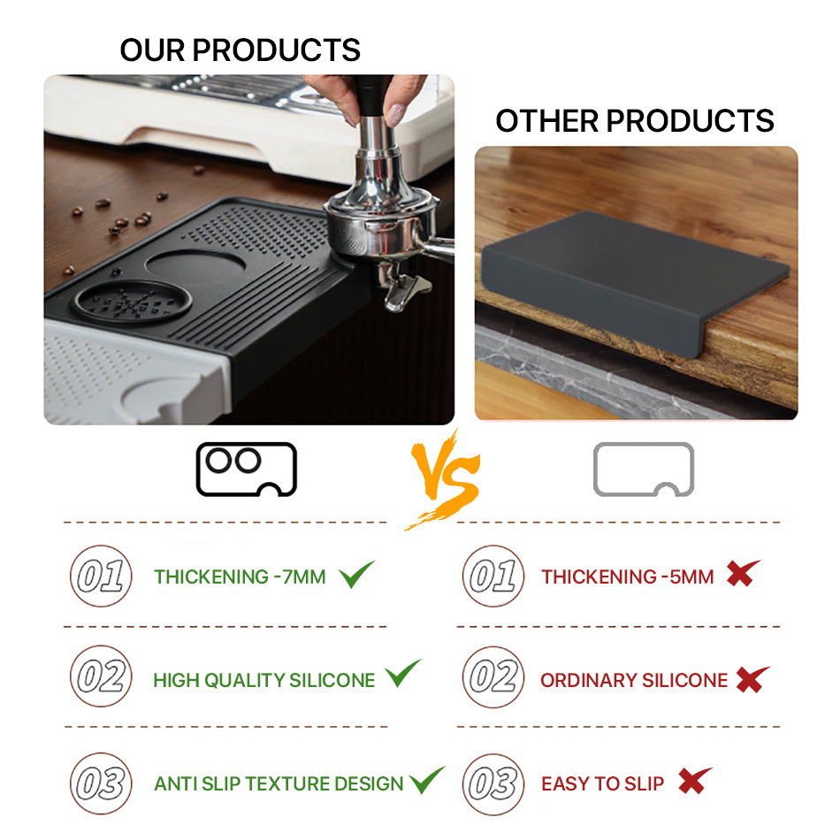 コーヒータンパーマットステーションスタンドポルタフィルターホ - Coffee Equipment Distributor のレビューと価格