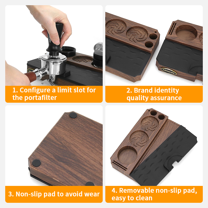 コーヒータンピングステーションスタンドポルタフィルターホルダ - Portafilter 58Mm のレビューと価格
