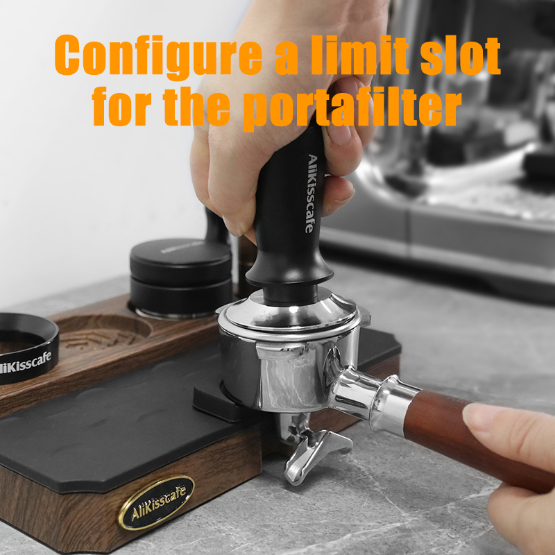 コーヒータンピングステーションスタンドポルタフィルターホルダ - Portafilter 58Mm のレビューと価格