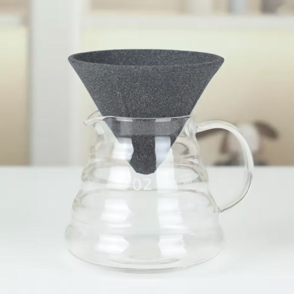 ユニークな円錐形の微多孔性セラミックコーヒーフィルター再利用 - Coffee Equipment Distributor のレビューと価格