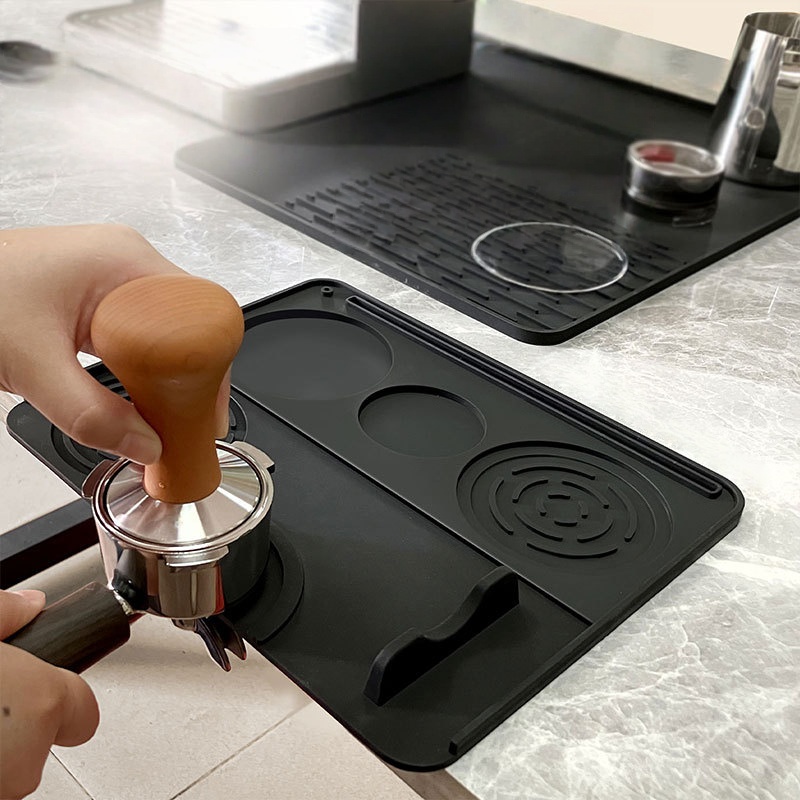 JUSTINLAU 3 in 1 コーヒーマット タンパーパ - Coffee Equipment Distributor のレビューと価格