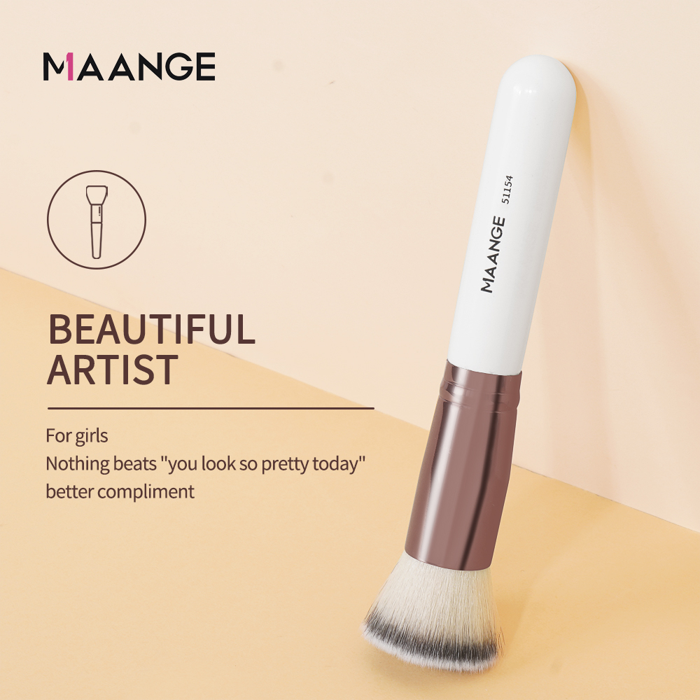 マアンジュ化粧ブラシボックス付きファンデーションコンシーラー - Group Head Brush のレビューと価格