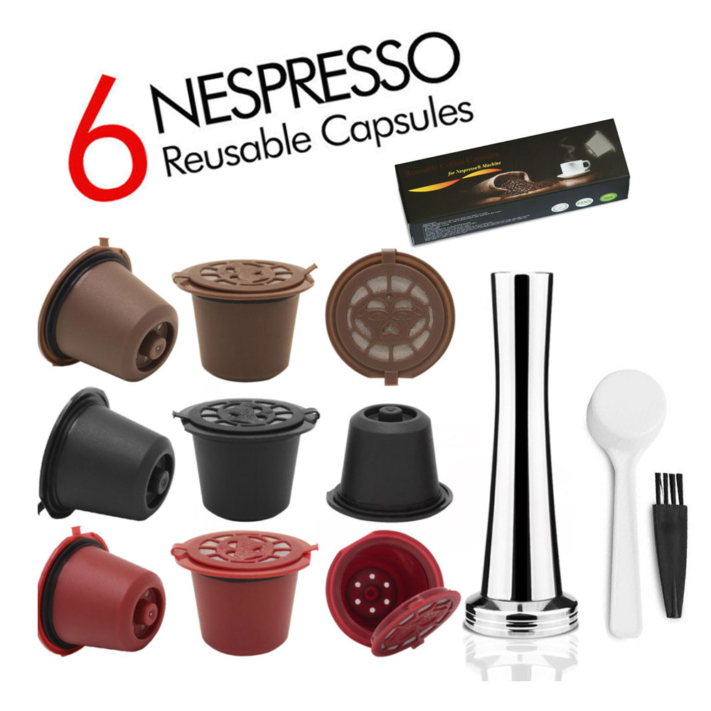 ネスプレッソマシン用再利用可能なコーヒーカプセル、ステンレス - Coffee Equipment Distributor のレビューと価格