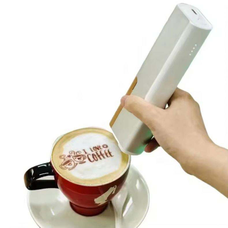 コーディング機器インクジェットデザインロゴ印刷ポータブルラテ - Coffee Equipment Logo のレビューと価格